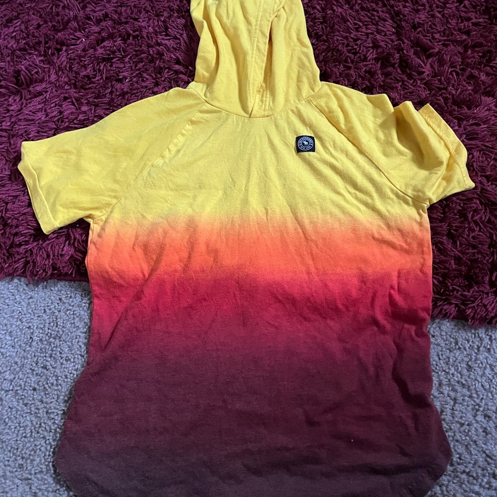 Abercrombie boys hooded shirt